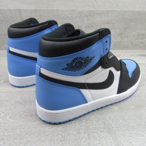 Air Jordan 1 Retro High OG UNC Men' Size 13 University Blue Black NEW - Picture 7 of 15